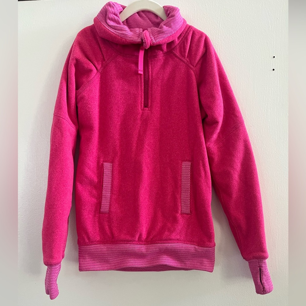 Ivivva Vibrant Pink Kids Hoodie Sz 6